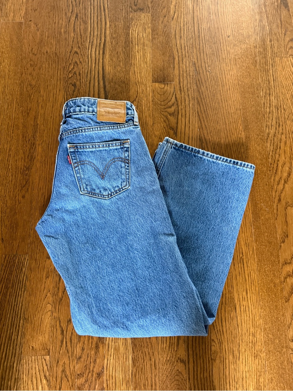 Levi's Relaxed Fit Jeans in Light Blue Denim